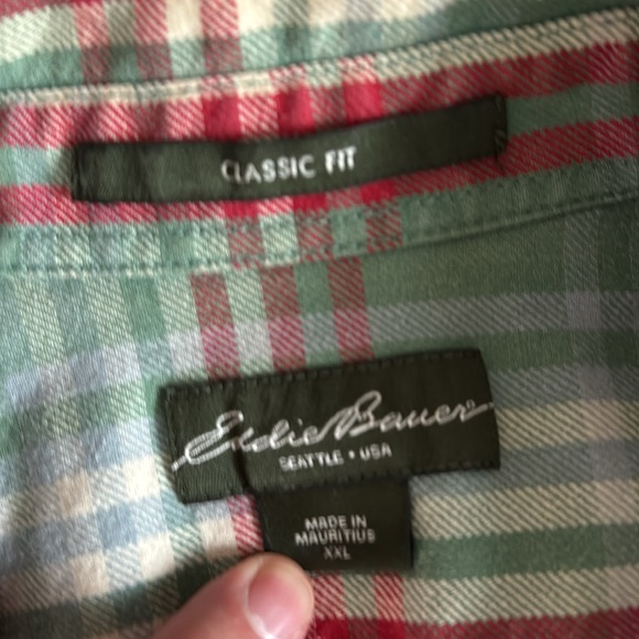 Eddie Bauer Flannel - Picture 2 of 2